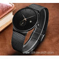 LIGE Fashion Men's Watch Luxury Top Brand Mesh Stainless Steel Wristwatch Military Waterproof Quartz Watches relogio masculino